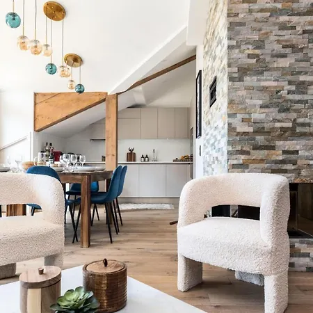 شقة Ariondaz Fritillaire - Penthouse De Charme Vue Vallee Mae-9034